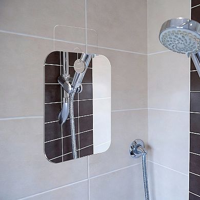 Shatterproof 2-Pack Bathroom Mirror, 10.7x8" Size, Fogless, Safe for Kids