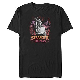 Big & Tall Stranger Things Eleven's Collage Graphic Tee