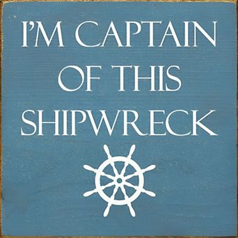 Relatable Quote Wood Sign 7x7 Inch Square Shelf or Wall Decor for Home Office