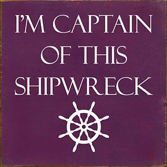 Relatable Quote Wood Sign 7x7 Inch Square Shelf or Wall Decor for Home Office