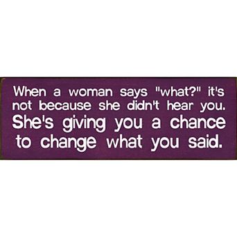 Rustic Wood Quote Sign 3.5 x 10 Inch for Desk Shelf or Living Room