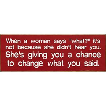 Rustic Wood Quote Sign 3.5 x 10 Inch for Desk Shelf or Living Room