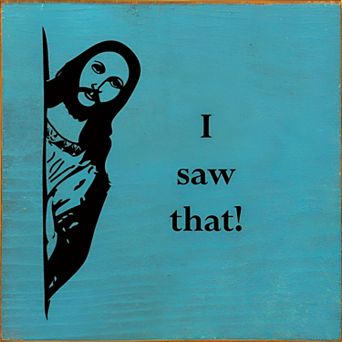 Funny Christian Wood Sign 7x7 Inch Square Wall or Shelf Decor for Home or Dorm