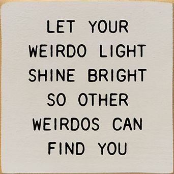 Inspirational Quote Wood Sign 7 x 7 Inch Rustic Wall or Shelf Home Decor