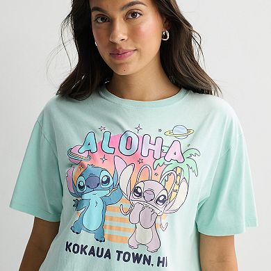 Juniors' SO® Short Sleeve Skimmer Graphic Tee