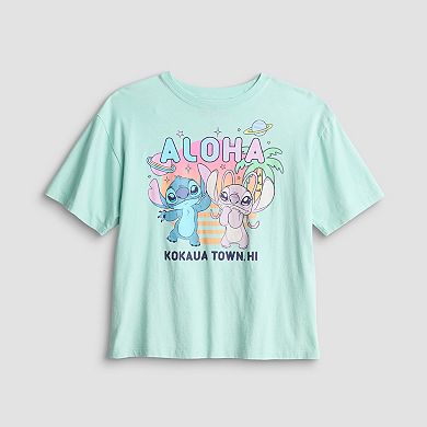 Juniors' SO® Short Sleeve Skimmer Graphic Tee