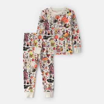 Toddler Carter's 2 pc Halloween Scavenger Hunt Pajama Top & Pajama Bottoms Set