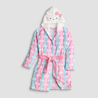 Girls 4-10 Hello Kitty Hooded Robe