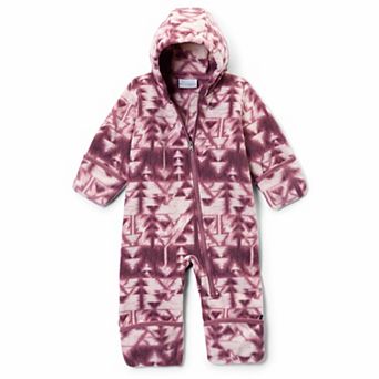 Baby Girl Columbia Fleece Bunting Snowsuit