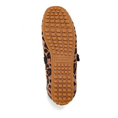 Dearfoams Haddy Women's Sport Knit Slip-On Flat Shoes