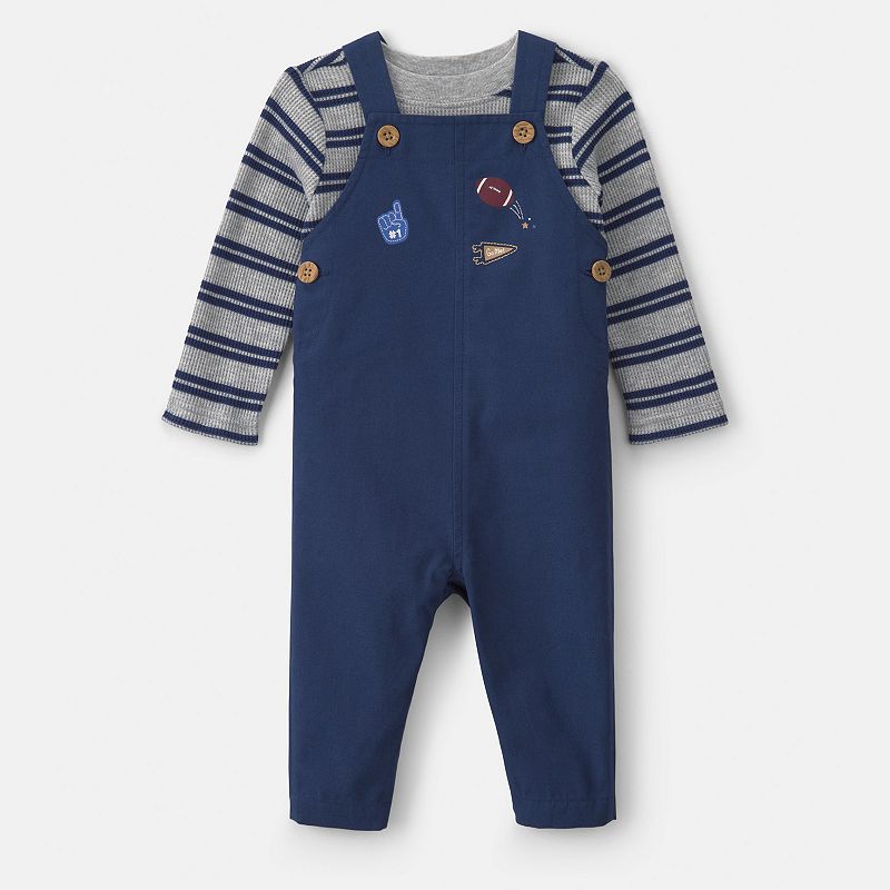 Baby Boy Carter’s 2-Piece Long Sleeve Overall & Top Set, Boy's, 