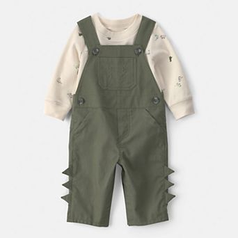 Baby Boy Carter’s 2 pc Long Sleeve Overall & Top Set