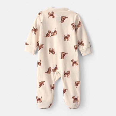 Baby Boy Carter's Fleece 2-Way Zip Sleep & Play Pajamas