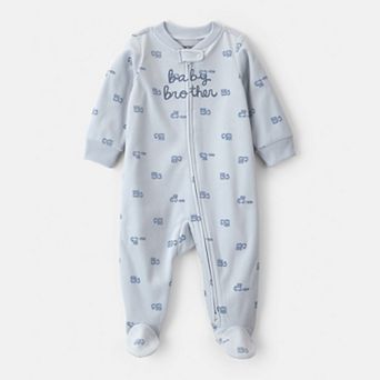 Baby Boy Carter's Fleece 2-Way Zip Sleep & Play Pajamas