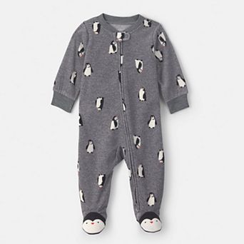 Baby Boy Carter's Fleece 2-Way Zip Sleep & Play Pajamas