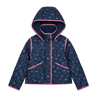 Girls 8-16 Modern Supply by Sanctuary Crop Quilted Cire Jacket