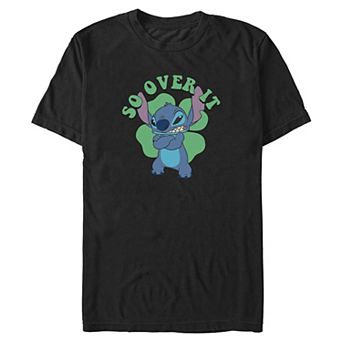 Big & Tall Disney Stitch So Over It Graphic Tee