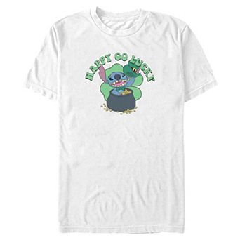 Big & Tall Disney Stitch Happy Go Lucky Graphic Tee