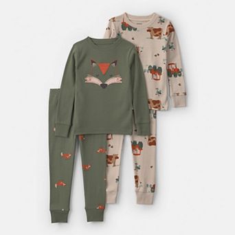 Baby & Toddler Boys Carter's 4 pc Pajama Top & Pajama Bottoms Set