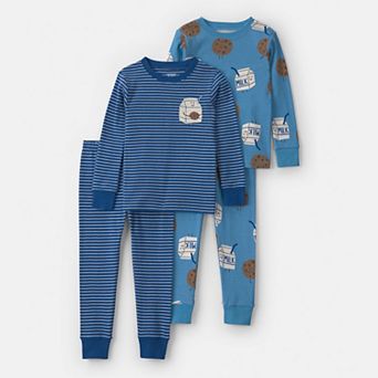 Baby & Toddler Boys Carter's 4 pc Pajama Top & Pajama Bottoms Set