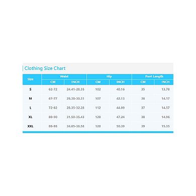 Women's Jean Shorts Denim Elastic Waist Baggy Lightweight Drawstring Pocketed Short