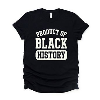 Product of Black History Varsity - Women's Short Sleeve Graphic T-Shirt