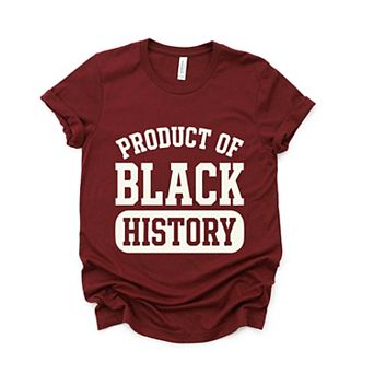 Product of Black History Varsity - Women's Short Sleeve Graphic T-Shirt