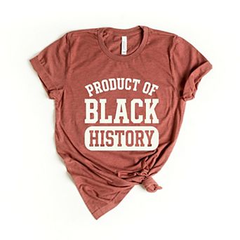 Product of Black History Varsity - Women's Short Sleeve Graphic T-Shirt