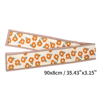 Floral Satin Headband for Women 1 Pc