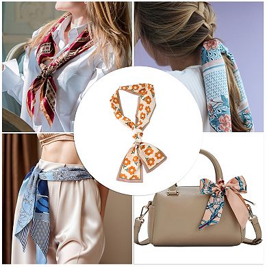 Floral Satin Headband for Women 1 Pc