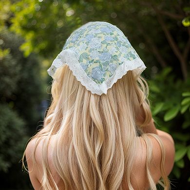 Rose Triangle Headband for Women 1 Pc