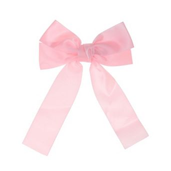 Solid Bow Ribbon Duckbill Hair Clips for Home 1 pc