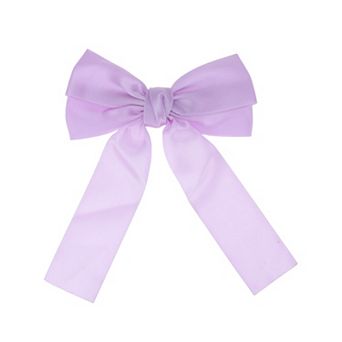 Solid Bow Ribbon Duckbill Hair Clips for Home 1 pc