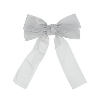 Solid Bow Ribbon Duckbill Hair Clips for Home 1 pc