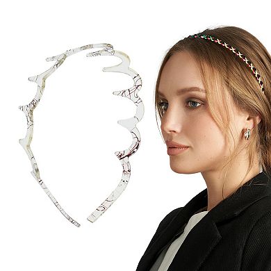 Cute Big Wave Headbands for Women 1 Pc