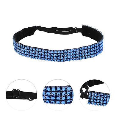 Adjustable Rhinestone Headbands for Women 1 Pc