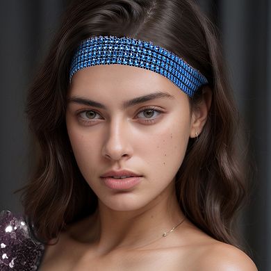 Adjustable Rhinestone Headbands for Women 1 Pc