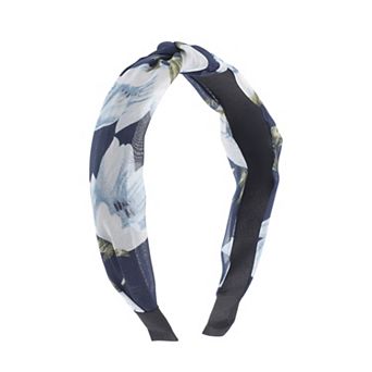 Fashion Hosta Flower Pattern Headbands for Women 1 pc