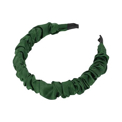 Pleats Satin Headband for Women 1 Pc