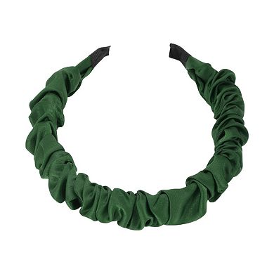Pleats Satin Headband for Women 1 Pc