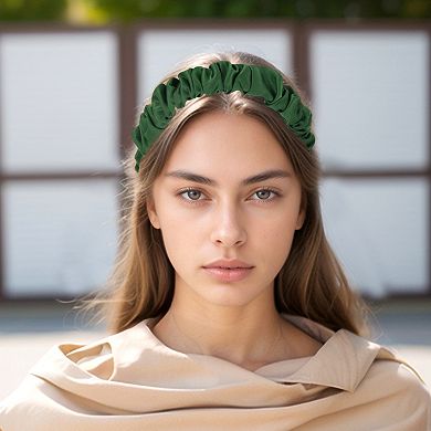 Pleats Satin Headband for Women 1 Pc