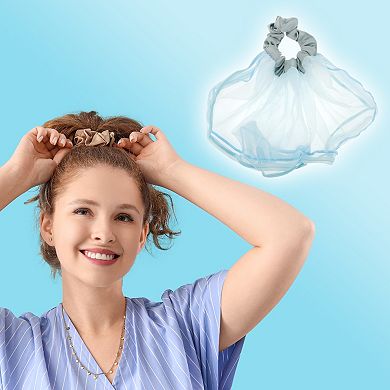 Mesh Ruffle Scrunchie 1 Pc
