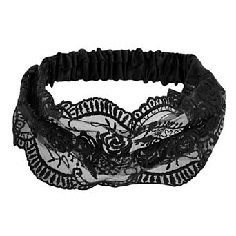 Rose Lace Headband for Women 1 pc