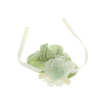 Elegant Bow Flower Hair Scrunchies Hair Ties 1 pc