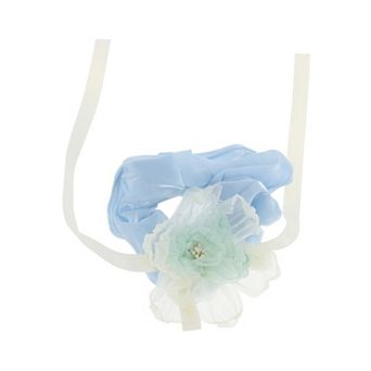 Elegant Bow Flower Hair Scrunchies Hair Ties 1 pc