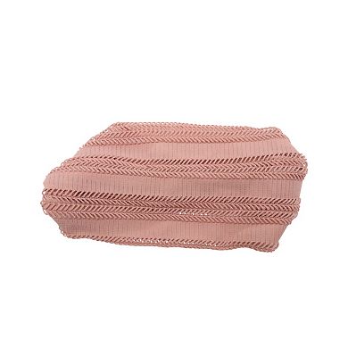 Knitted Hollow Wide Headband for Women 1 Pc