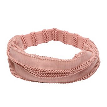 Knitted Hollow Wide Headband for Women 1 pc