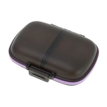 8 Grids Double Layers Pill Box for Travel 1 pc