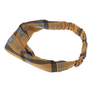 Fashionable Cross Elastic Hairband for Women 1 Pc