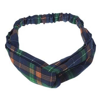 Fashionable Cross Elastic Hairband for Women 1 pc